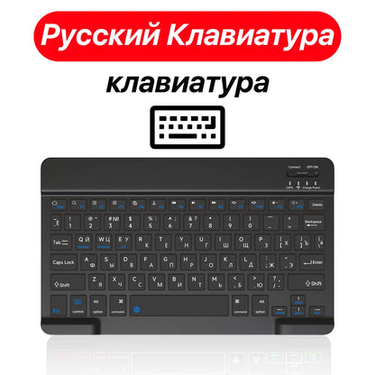 CASEPOKE For iPad Xiaomi Samsung Huawei Tablet Phone Bluetooth Keyboard and Mouse Mini Wireless Keyboard Android IOS Windows