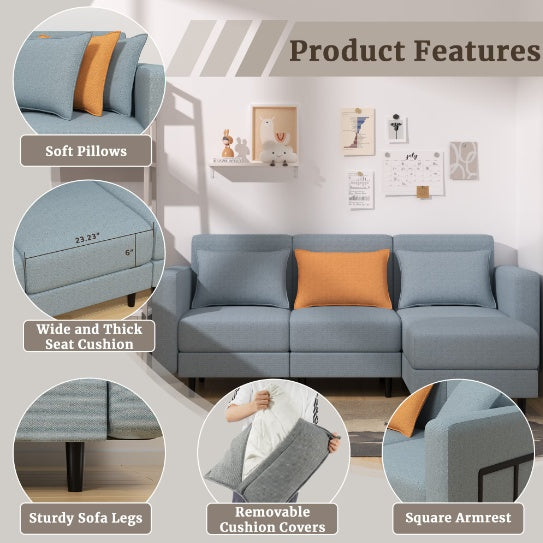 Combination Sofa Modular Sofa Can Be Combined Freely