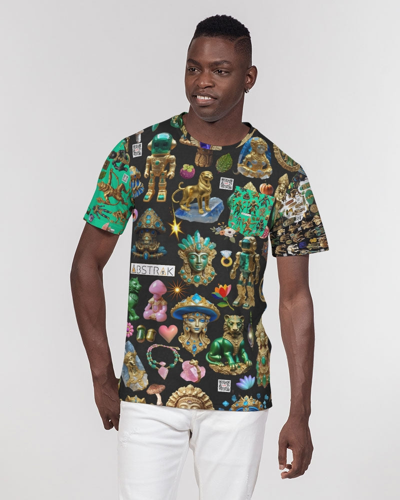 Abstraknyc Men's All-Over Print Pocket Tee