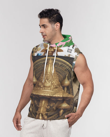 IMG_9222 Men's All-Over Print Heavyweight Sleeveless Hoodie