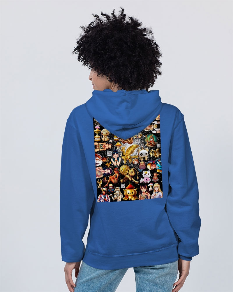 Womens Abstrak Unisex Hoodie | Champion