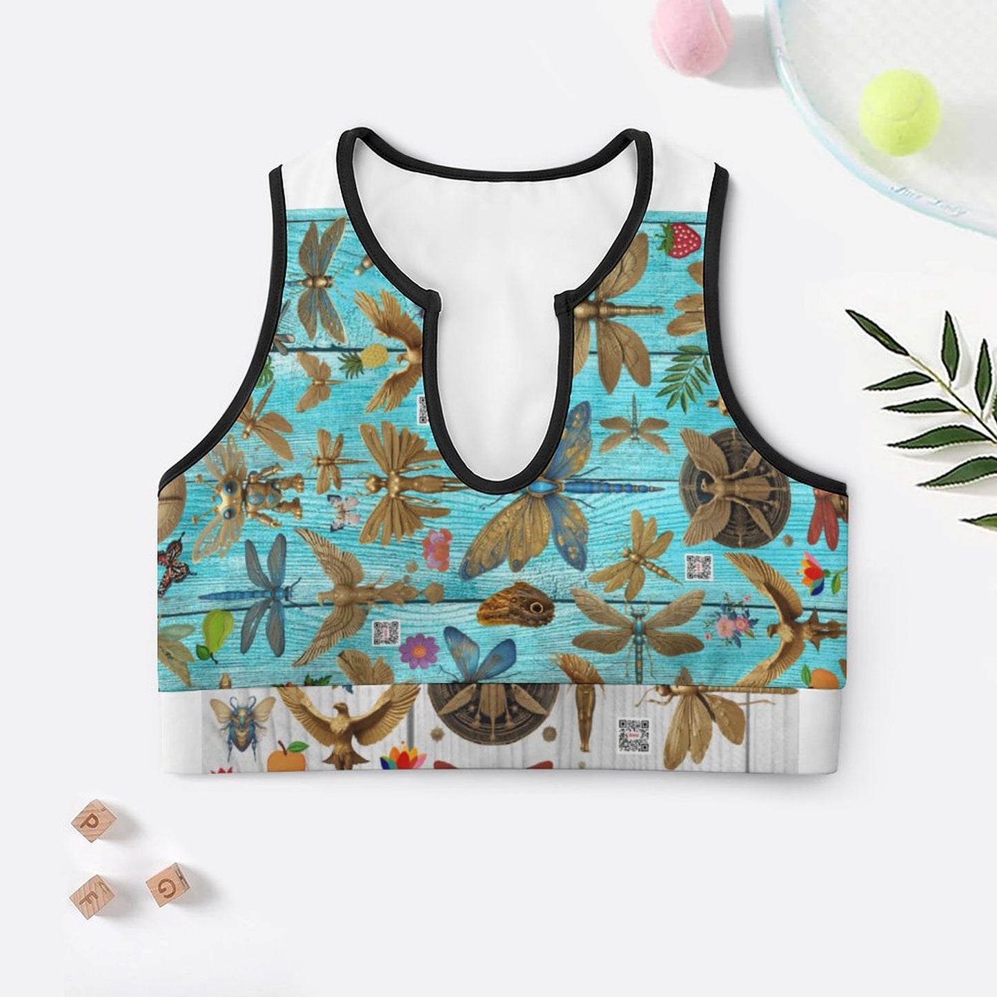 Custom Printed Yoga Tank Tops YJ053 (All-Over Printing)