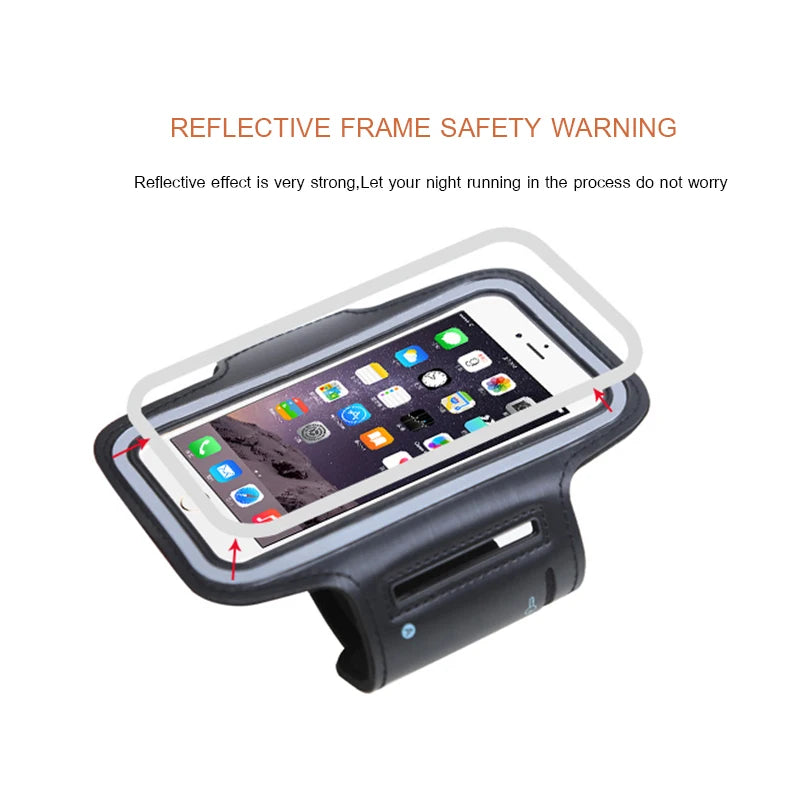 Mobile Phone Bag Case for Running Bracelet Holder for Xiaomi Pocophone F1 Mi  iPhone 15 13 12 11 Huawei P40 Samsung Armband Case