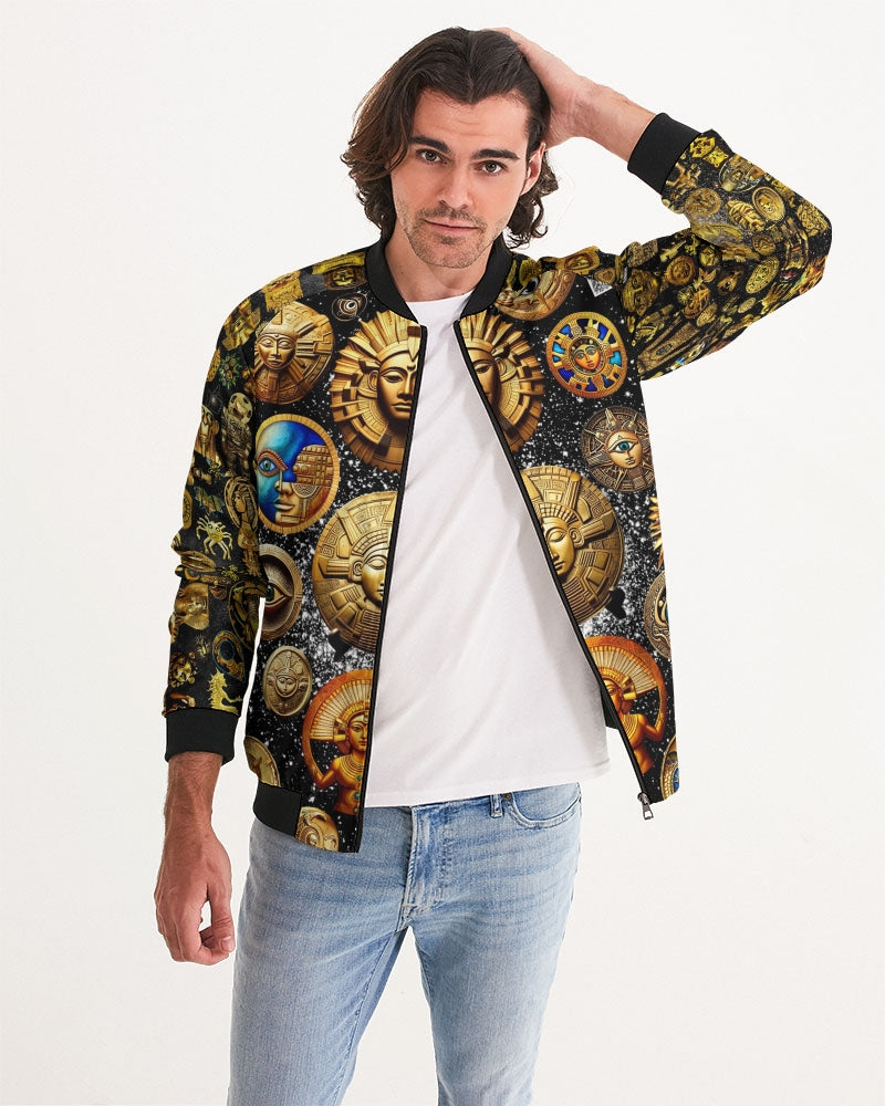 Evil Eye Abtrak Men's All-Over Print Bomber Jacket