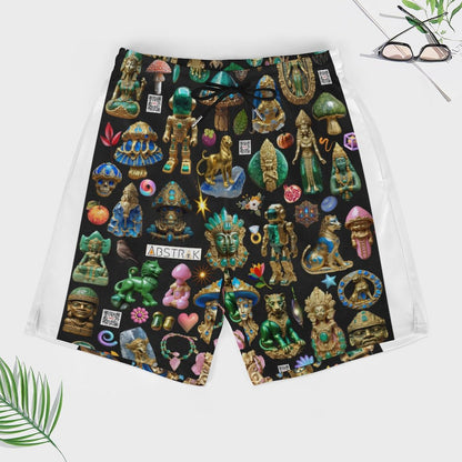 Men's Beach Shorts with 4 Pockets