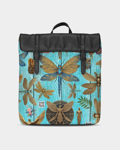 Abstrak dragonfly Casual Flap Backpack