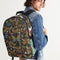 Abstrak dragonfly Large Backpack