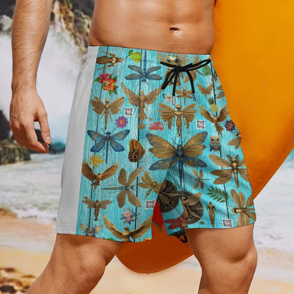 Men's Beach Shorts with 4 Pockets