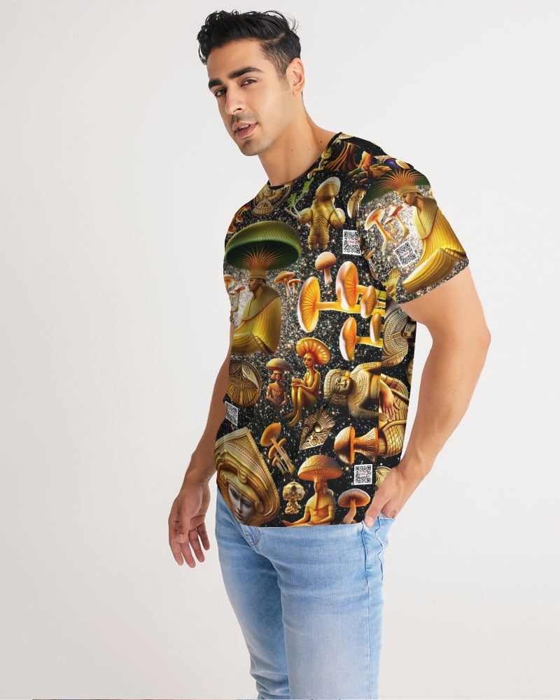 Illustration Abstrak Men's All-Over Print Tee