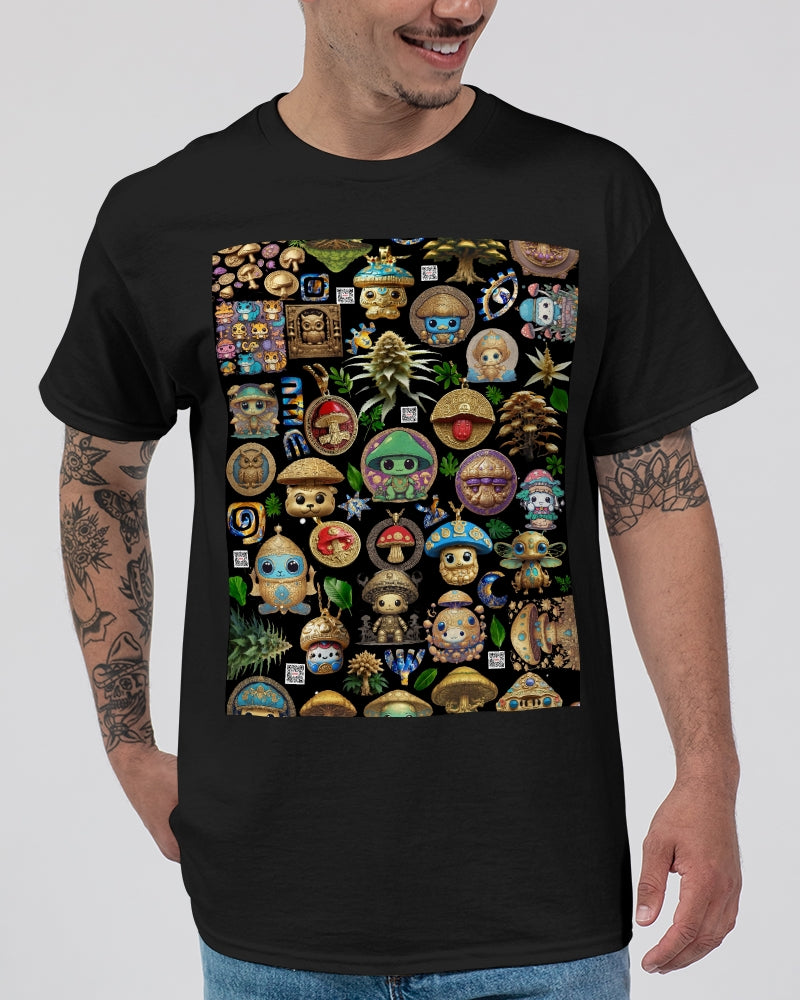 Mushroom Abstak Collection Unisex Ultra Cotton T-Shirt | Gildan