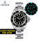 Cronos Automatic Diving Watch Stainless Steel 2000 Meters Water Resistance Professional Diver L6009M