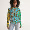 Ancient Abstrak Collection Women's All-Over Print Hoodie