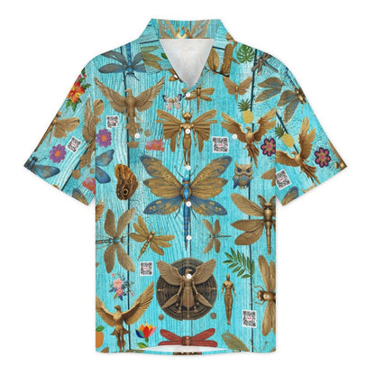 Short Sleeve Shirt with Pockets LM056 (All-Over Printing)