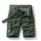 2024 New Spring Summer Men Cargo Shorts Cotton Relaxed Fit Breeches Bermuda Casual Short Pants Clothing Social Cargo Short Men