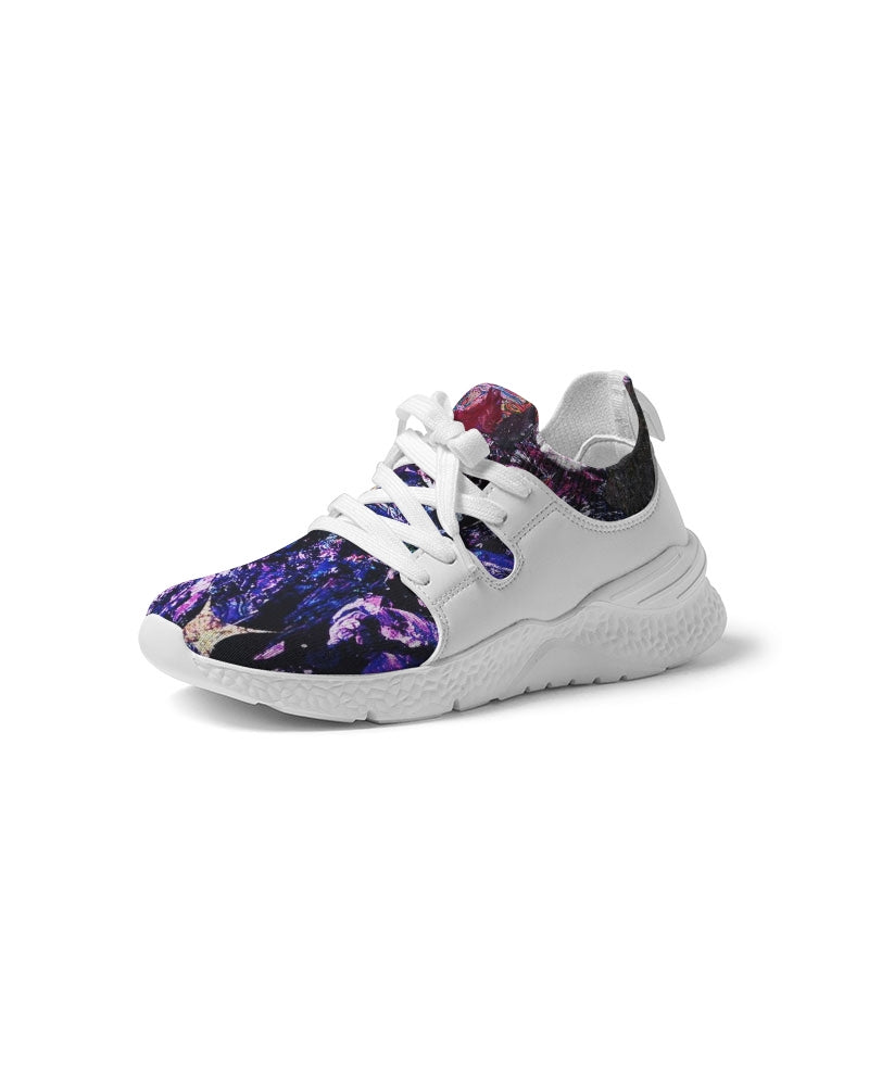 Galaxy Abstract Design Women's Two-Tone Sneaker