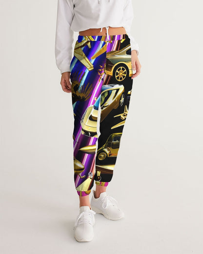 Robotic Abstrak Women's All-Over Print Track Pants