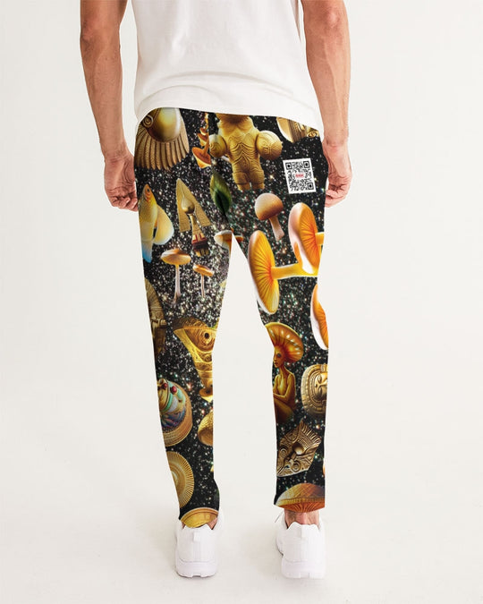 Illustration Abstrak Men's All-Over Print Joggers