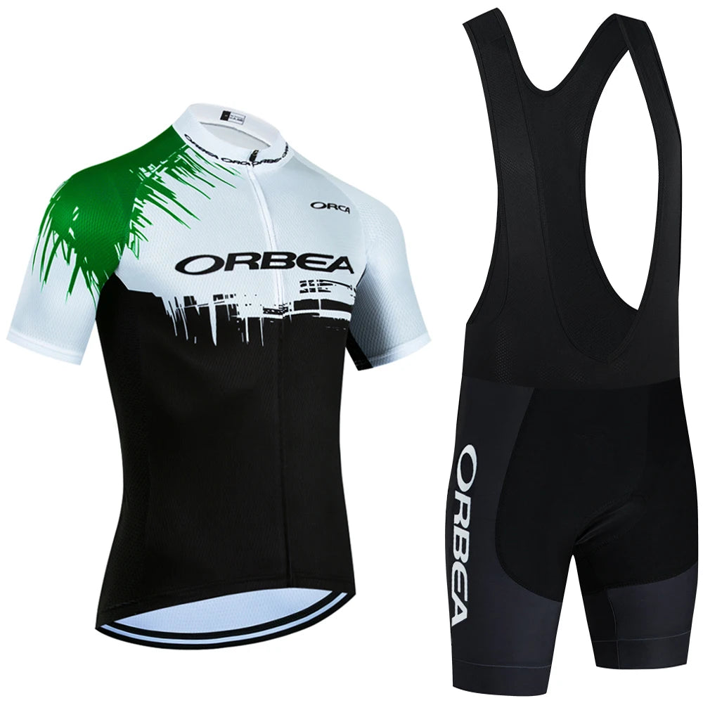 2024 ORBEA ORCA Cycling Jersey Bike Shorts Set Men Women Quick dry Ropa Ciclismo 4 Pockets Summer Pro Bicycle T-Shirt Clothing