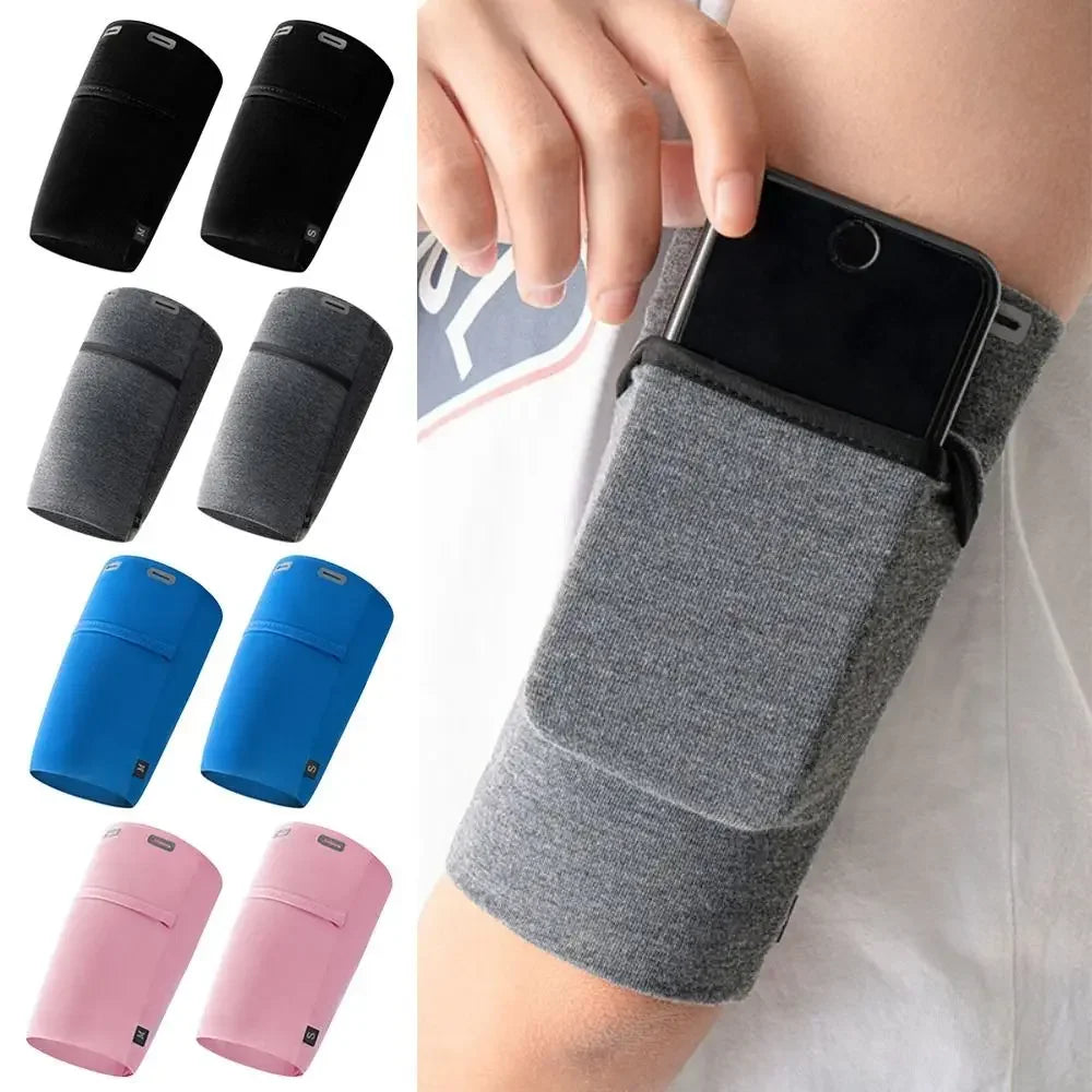 Running Mobile Phone Arm Bag Phone Armband Bag Waterproof Armband Jogging Case Holder Non-slip Sports Pouch for Iphone Samsung