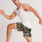 Mushroom Abstak Collection Men's All-Over Print Jogger Shorts