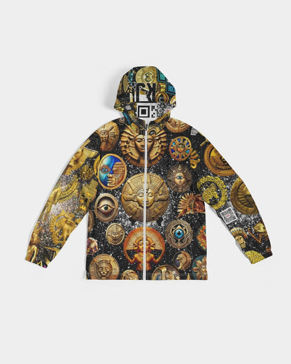 Evil Eye Abtrak Men's All-Over Print Windbreaker