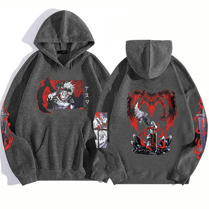 Black Clover Hoodie Man Woman Fashion Anime Clothes