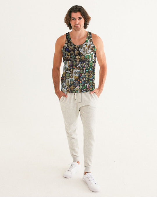 Abstraknyc Men's All-Over Print Tank