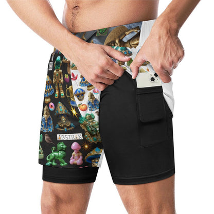 Men Beach Shorts with 4 Pockets DS076