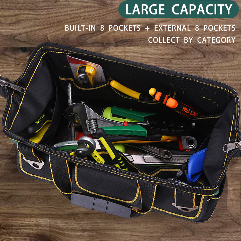 Plastic Bottom Multifunctional Tool Bag Waterproof Anti-Fall Tool Storage Bag