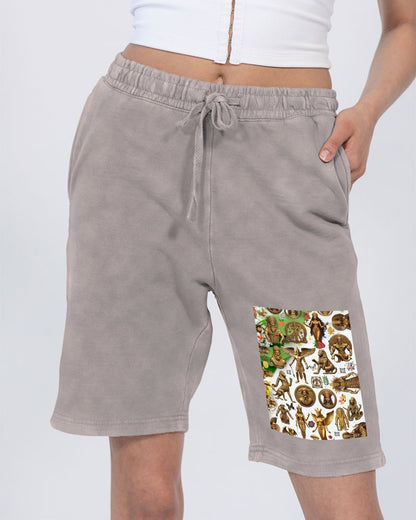 Abstrak dragonfly Unisex Vintage Shorts | Lane Seven