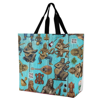 Large One Shoulder Shopping Bag (All-Over Printing)