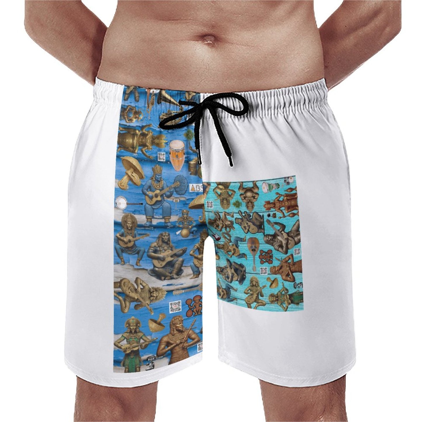 Men's Board Shorts D1P (All-Over Printing)