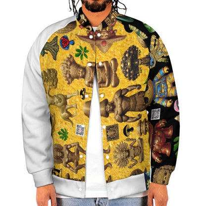 Men's Baseball Jacket (All-Over Printing)