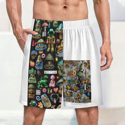 170gsm Pajama Shorts for Men LM012 (All-Over Printing)