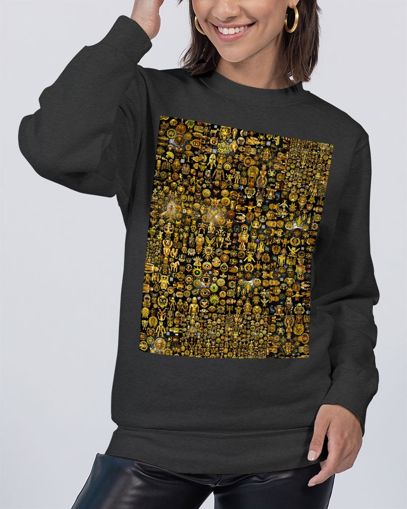 Nature Abstrak Unisex Premium Crewneck Sweatshirt | Lane Seven