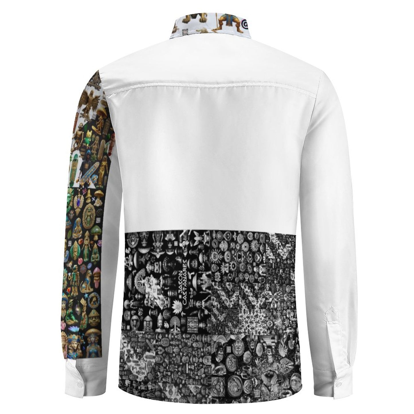 Men's Long Sleeve Shirt with Pocket LS (All-Over Printing)