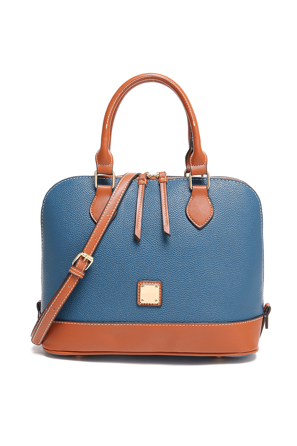 Trendy Ashleigh Blue PU Leather Bag