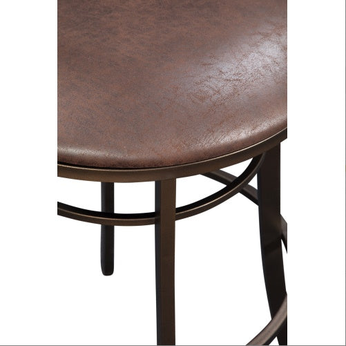 Bayview - Swivel Barstool - Dark Brown