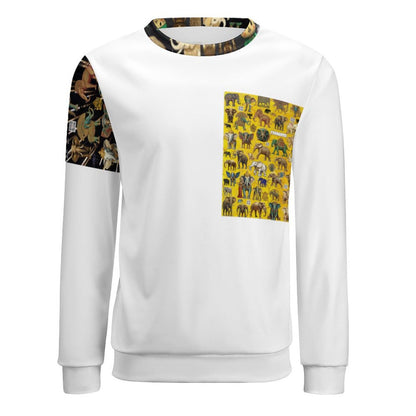 250gsm Round Neck Men's Sweatshirt 4T35 (All-Over Printing)