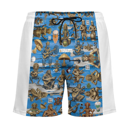 Men's Beach Shorts with 4 Pockets