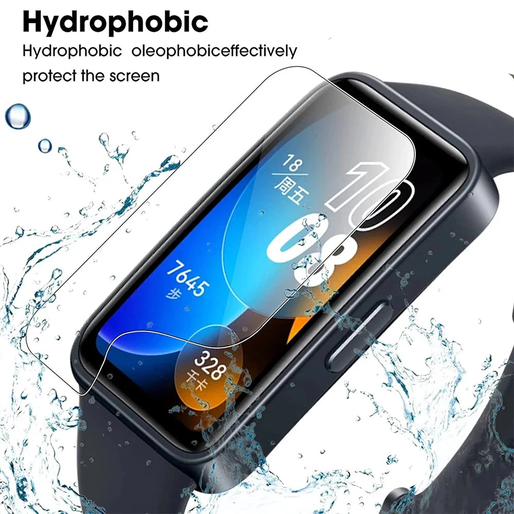 Full Screen Protector for Huawei Watch band 9 8 Smart Watch Soft HD TPU Thin Hydrogel Film for Huawei Band 7 6 Accessories