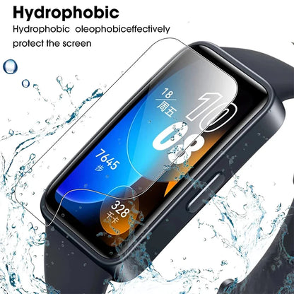 Full Screen Protector for Huawei Watch band 9 8 Smart Watch Soft HD TPU Thin Hydrogel Film for Huawei Band 7 6 Accessories