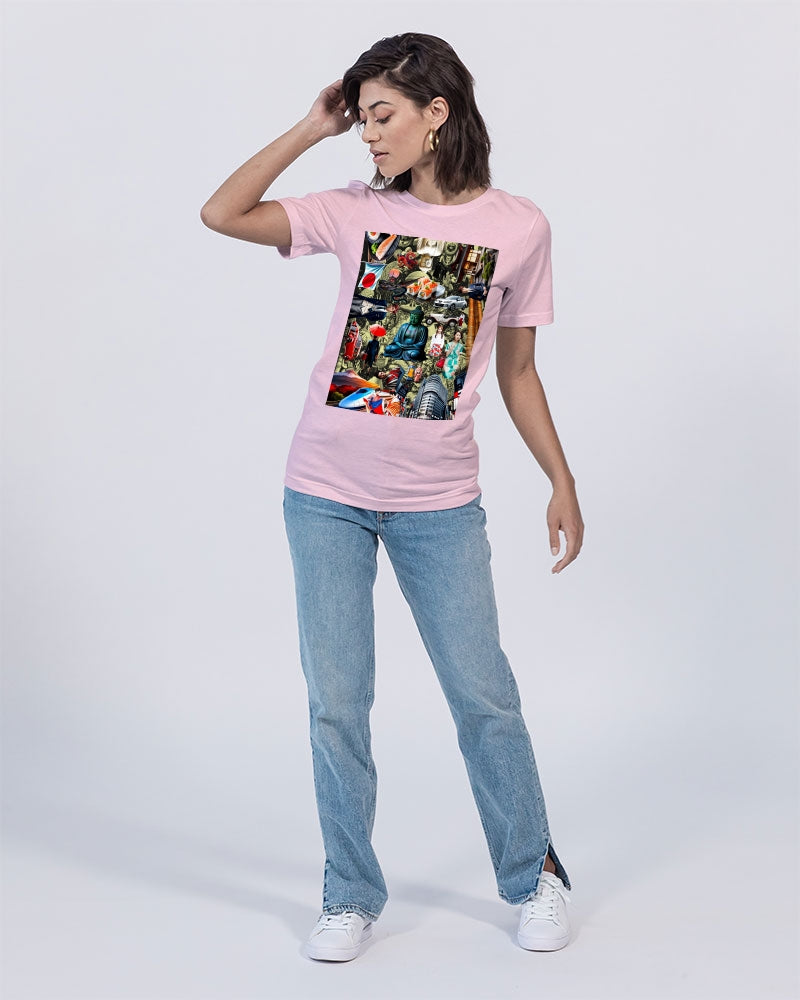 Trendy Abstrak Pattern Unisex Jersey Tee | Bella + Canvas