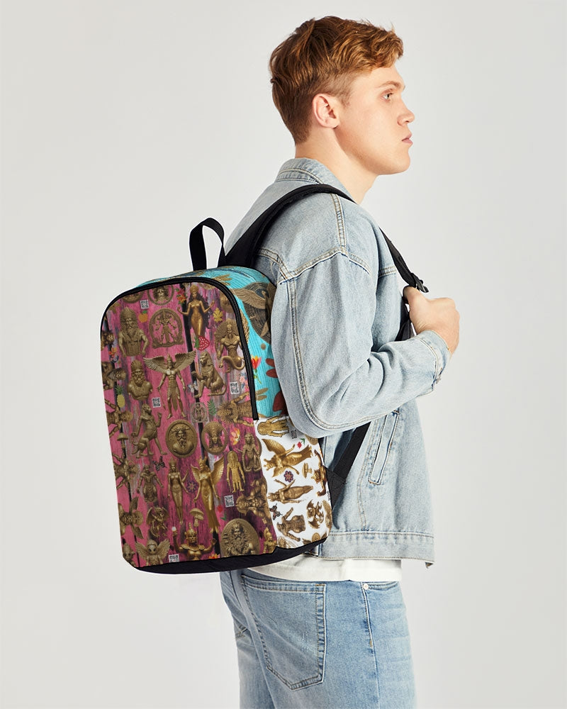 Abstrak dragonfly Back To Basics School Backpack