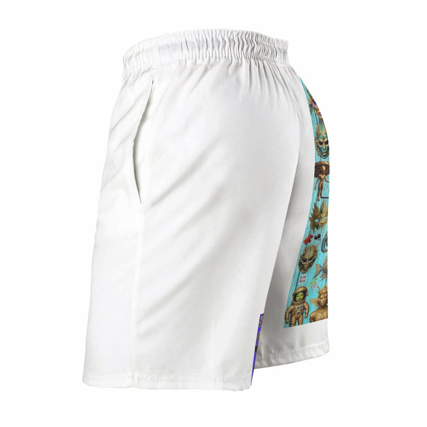 Men's Board Shorts D1P (All-Over Printing)