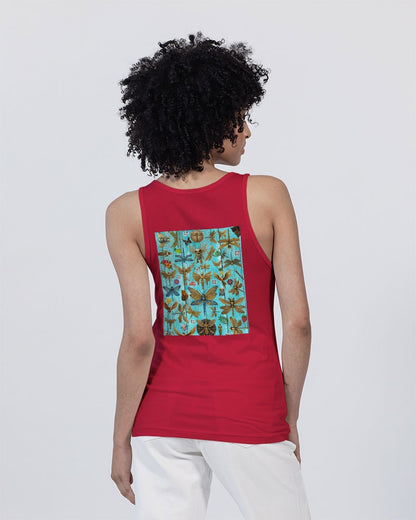 Abstrak dragonfly Unisex Jersey Tank | Bella + Canvas