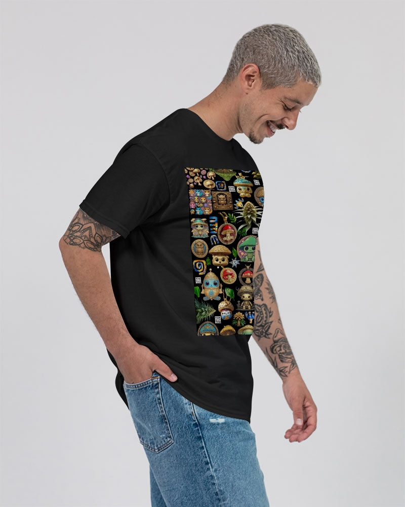 Mushroom Abstak Collection Unisex Ultra Cotton T-Shirt | Gildan