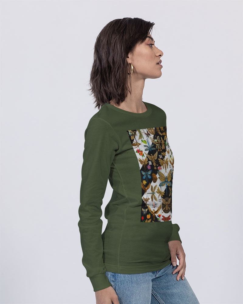 Abstrak dragonfly Unisex Jersey Long Sleeve Tee | Bella + Canvas