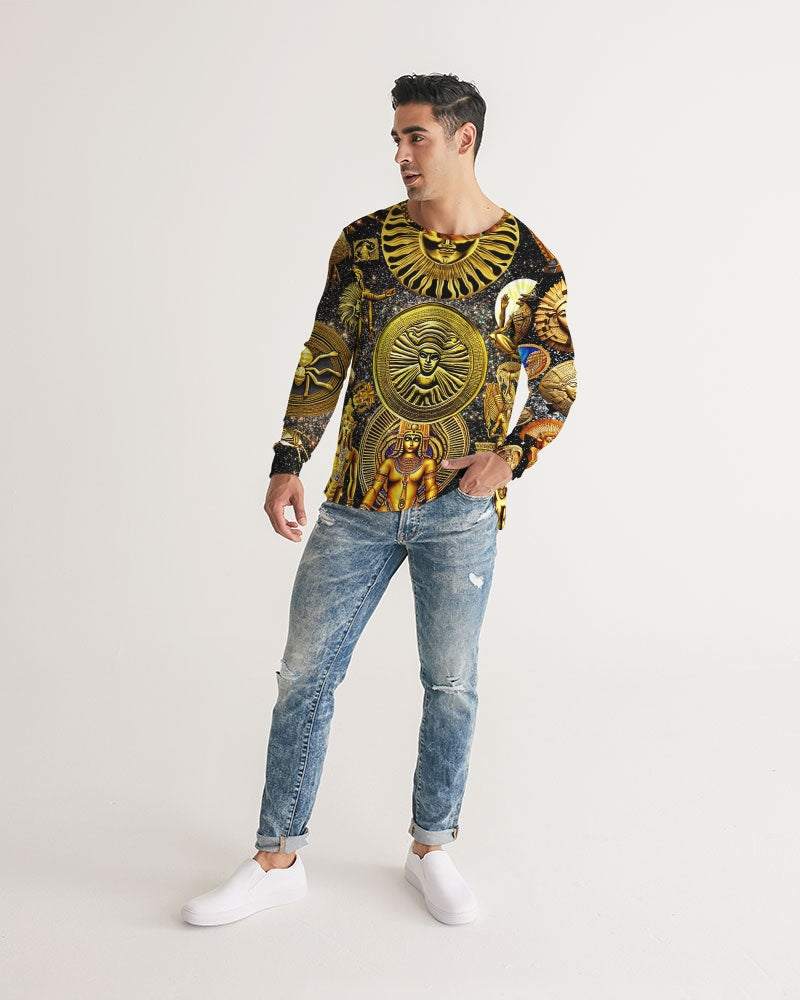 Evil Eye Abtrak Men's All-Over Print Long Sleeve Tee