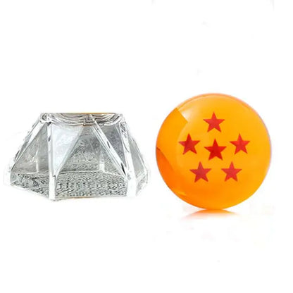 4.3 5.7 Cm Dragon Ball Z Crystal Ball Anime Figure 1 2 3 4 5 6 7 Star Dragon Balls with Stand Collectible Desktop Decoration Toy